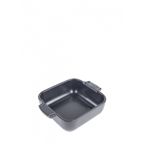 Peugeot Appolia Square Casserole Dish 18 cm Slate Grey - Ceramic