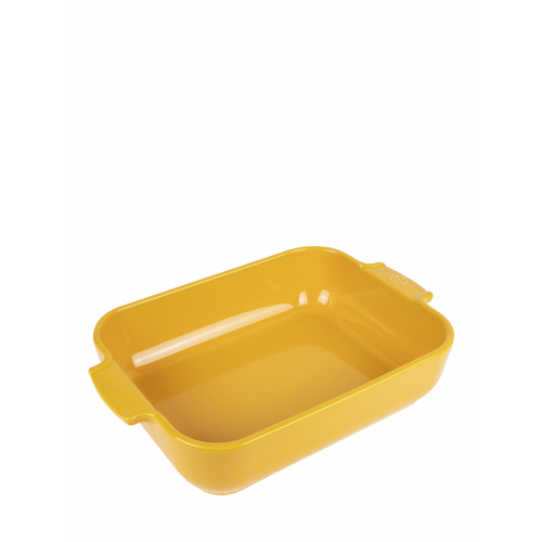 Peugeot Appolia Rectangular Casserole Dish 40 cm Saffron Yellow - Ceramic