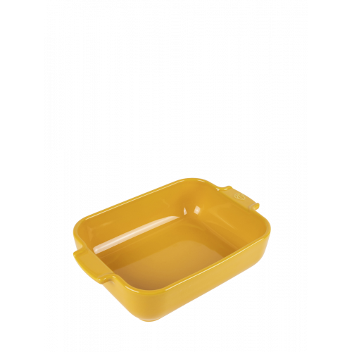 Peugeot Appolia Rectangular Casserole Dish 25 cm Saffron Yellow - Ceramic