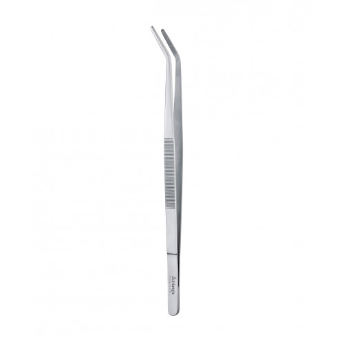 triangle grill tongs 35 cm bent - stainless steel