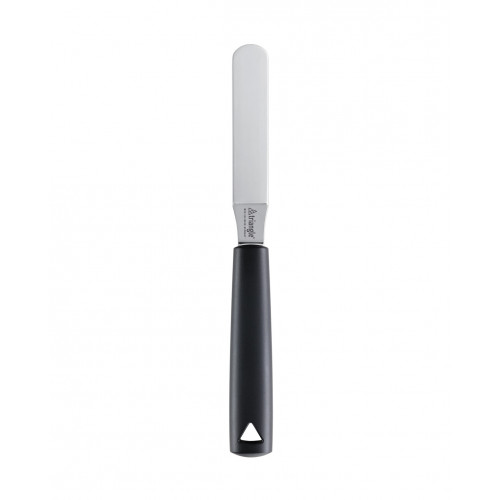 triangle Spirit confectionery palette 9 cm angled - stainless steel - plastic handle