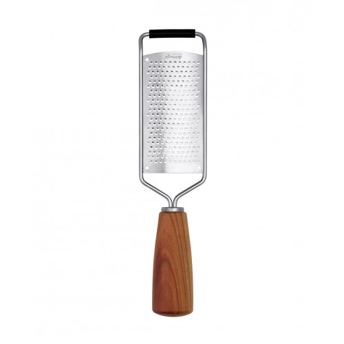 triangle Soul Cheese Grater - Stainless Steel - Walnut Wood Handle