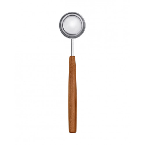 triangle Sense Measuring Spoon 15 ml in Gift Box - Stainless Steel - Plum Wood Handle