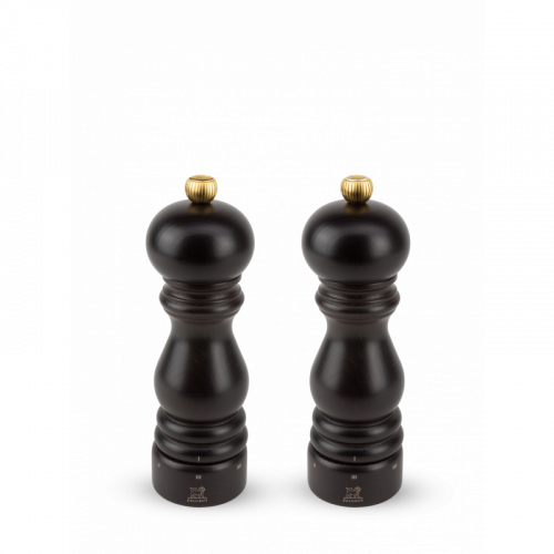 Peugeot Paris U'Select pepper + salt mill 18 cm beechwood chocolate - Zirlion salt grinder