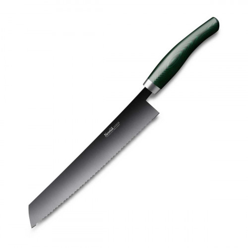 Nesmuk Janus Brotmesser Griff Micarta green