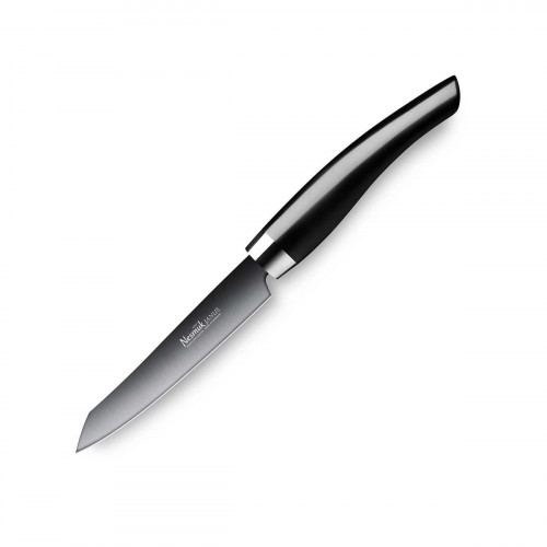 Nesmuk Janus office knife 9 cm - niobium steel with DLC coating - Juma Black handle