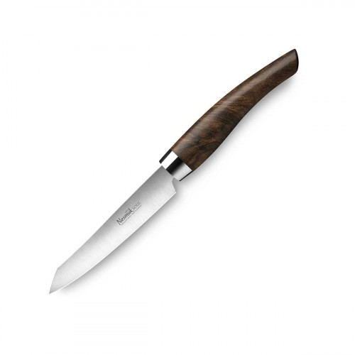 Nesmuk Soul Office Knife 9 cm - Niobium Steel - Handle Walnut Burl Wood
