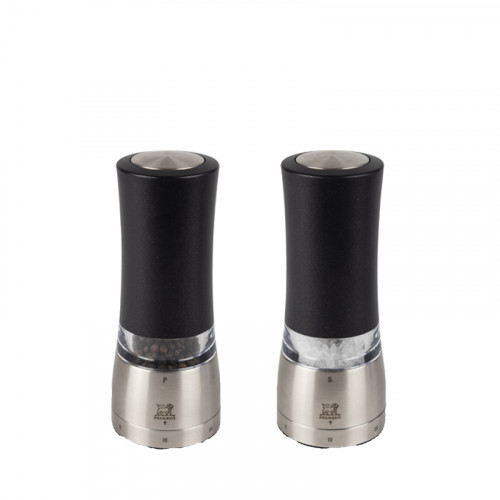 Peugeot Daman U'Select Duo Pepper & Salt Mill electric 16 cm acrylic - Zirlion grinder