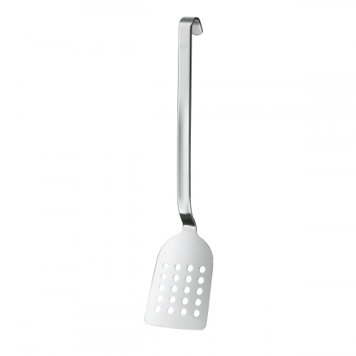 Rösle perforated turner with hook - stainless steel