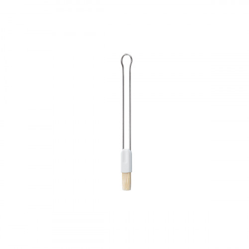 Rösle pastry brush 2.5 cm - natural bristles - stainless steel handle