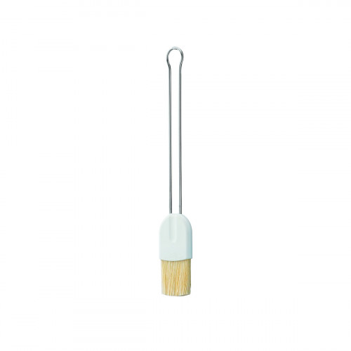Rösle pastry brush 3.5 cm - natural bristles - stainless steel handle