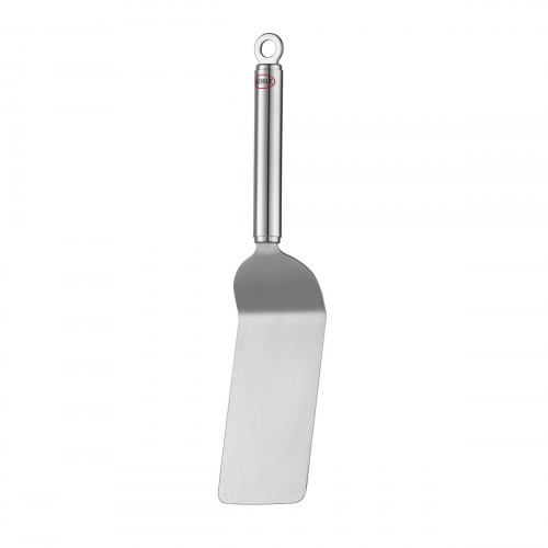 Rösle Sandwich Palette with curved 17.5 cm blade and round handle - stainless steel