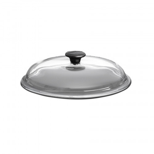 Skeppshult glass lid 28 cm with cast iron knob