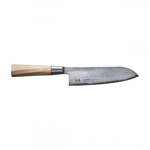 Suncraft Senzo Twisted Octagon Santoku 16,7cm