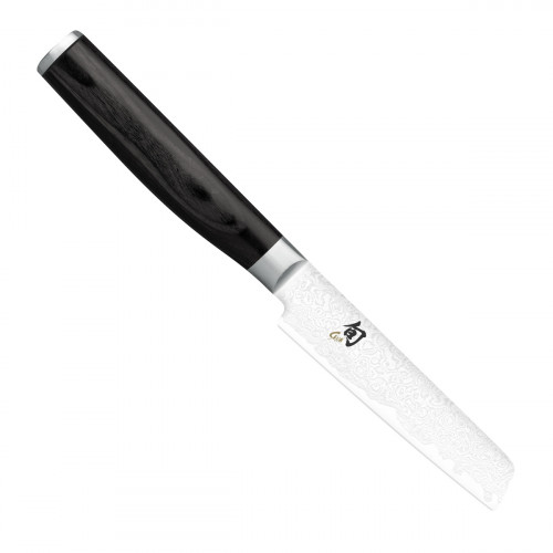 KAI Shun Premier Tim Mälzer Minamo Office Knife 9 cm - Damascus Steel - Handle Pakkawood