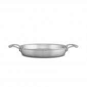 Falk Culinair Flandria Pan 24 cm with Handle Grips - Stainless Steel Multi-layer Material with Copper Core