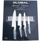 Global G-251138 / M30 Knife Set 5-piece including magnetic strip