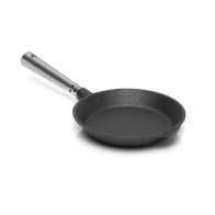 Skeppshult Professional Frying Pan 22 cm - Cast Iron with Stainless Steel Handle