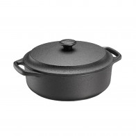 Skeppshult Round Roaster 24 cm / 3 L - Cast Iron with Lid