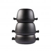 Skeppshult Stackable Pot Kitchen Set 6-piece - Cast Iron