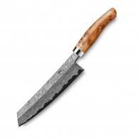 Nesmuk Exklusiv C150 Damast Kochmesser 18 cm - Griff Wacholder