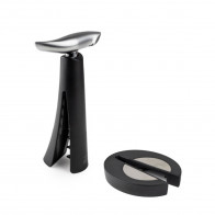 Peugeot Allure winged corkscrew 17 cm black - plastic