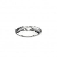 de Buyer stainless steel lid 18 cm with cast stainless steel handle