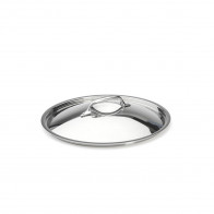 de Buyer stainless steel lid 24 cm with cast stainless steel handle