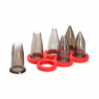 de Buyer Le Tube Nozzle Set Starter 6-piece - Tritan