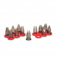 de Buyer Le Tube Nozzle Set 12-Piece - Tritan