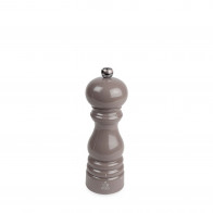 Peugeot Paris U'Select Pepper Mill 18 cm Beech Wood Taupe Gray Lacquered - Steel Grinding Mechanism