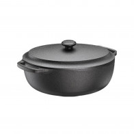 Skeppshult Oval Roaster 30x20 cm / 4 L - Cast Iron with Lid