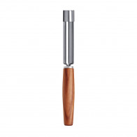 triangle Sense apple corer 20 mm - stainless steel - plum wood handle