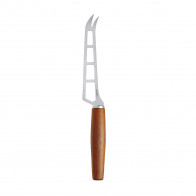 triangle Sense cheese knife - stainless steel - plum wood handle