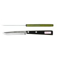 Güde Universal Knife 10 cm - Stainless Steel - Black and Yellow Handle