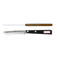 Güde universal knife 10 cm - stainless steel - black and orange handle