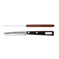 Güde Universal Knife 10 cm - Stainless Steel - Black and Red Handle