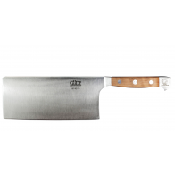 Güde Alpha Pear Chopper 18 cm - CVM Knife Steel - Pear Wood Handle Scales