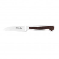Güde Delta Vegetable Knife 9 cm - CVM Knife Steel - Handle Scales Grenadilla Wood