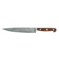 Güde Damascus Steel Ham Knife 21 cm - Handle Scales Desert Ironwood