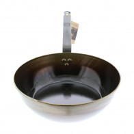 de Buyer Mineral B deep country pan 28 cm pre-seasoned - iron with strip steel handle