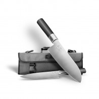 KAI Wasabi Black Knife Set 2-piece with Knife Bag