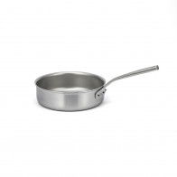 Falk Culinair Flandria Sauteuse straight 24 cm / 2.9 L - stainless steel multi-layer material with copper core