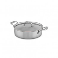 Falk Culinair Flandria Roasting Pan 24 cm / 2.9 L - Stainless steel multi-layer material with copper core