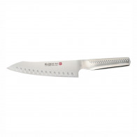 Global NI chef's knife 20 cm with hollow edge - Cromova 18 steel