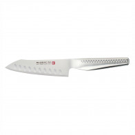 Global NI vegetable knife 14 cm with hollow edge - Cromova 18 steel