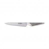 Global GS-13R Universal Knife 15 cm Fine Serrated - Cromova 18 Steel