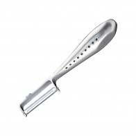 Global GS-76 Universal Peeler Smooth - Stainless Steel