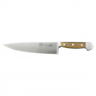 Güde Briccole di Venezia Chef's Knife 21 cm - CVM Knife Steel - Handle Scales Made from Venetian Gondola Wood