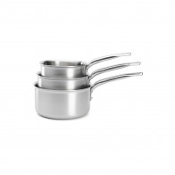 de Buyer Alchimy Saucepan Set 3-piece / 16-18-20 cm - Stainless Steel Multilayer Material